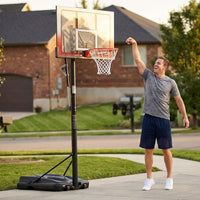 1558 52 Inch Portable Basketball System — Lifestyle