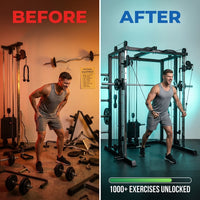 The Relentless Trainer Smith Machine — Before & After